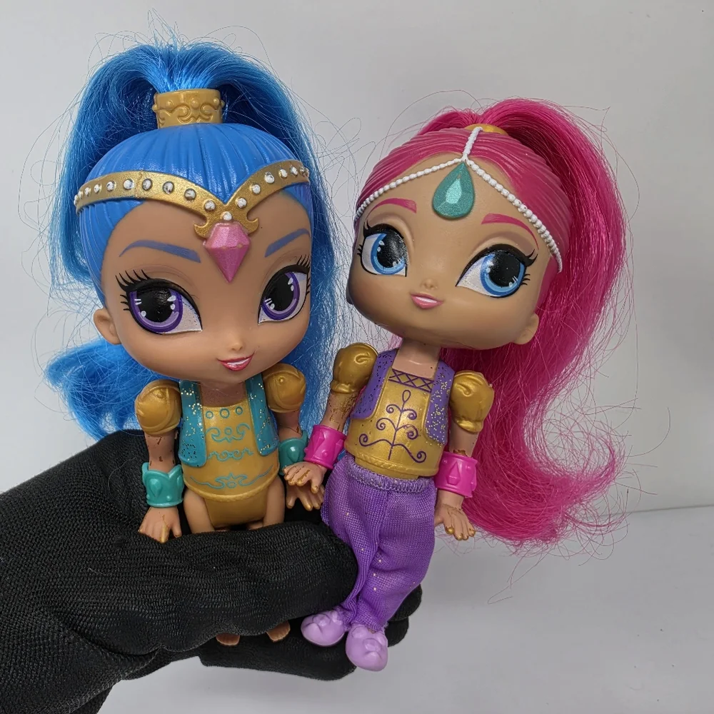 Shimmer and Shine Genies Doll Lot of 2